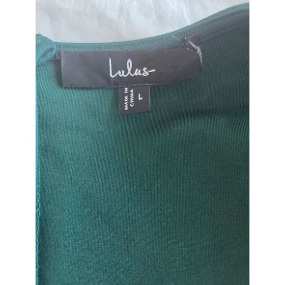 Lulus Enticing Endeavors Emerald Green Jumpsuit Large - Picture 5 of 11